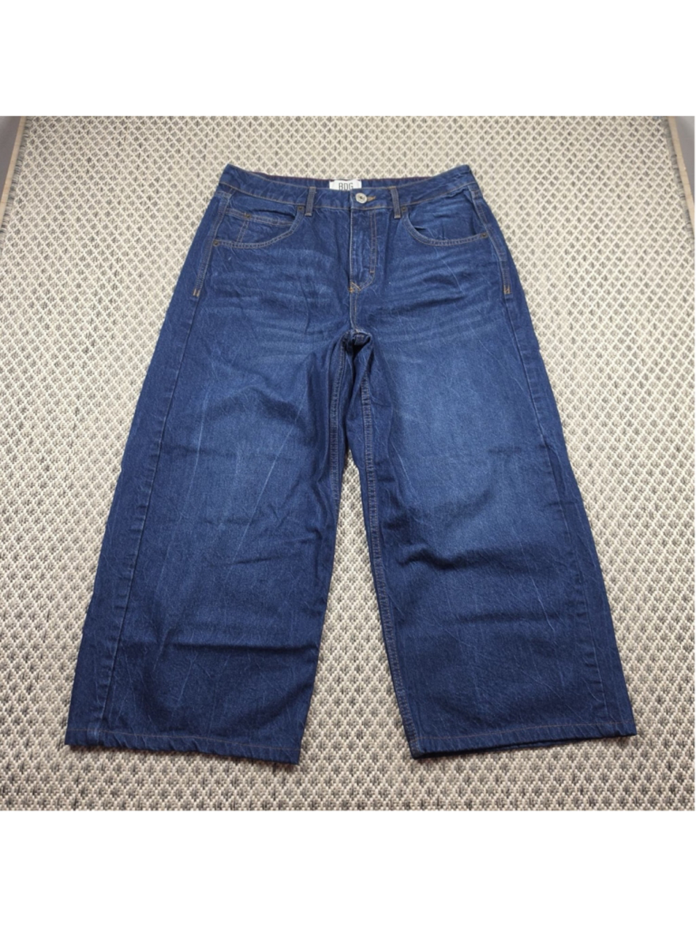 BDG Urban Outfitters Wide Leg Baggy Jeans Dark Wash 32W Y2K Skater